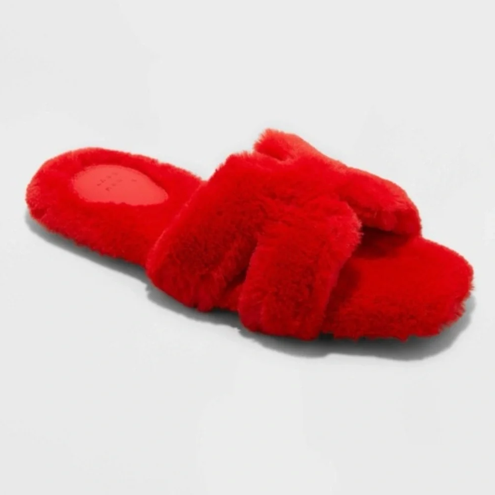 NWOT A NEW DAY SAGE SLIDE SLIPPERS - Picture 1 of 1
